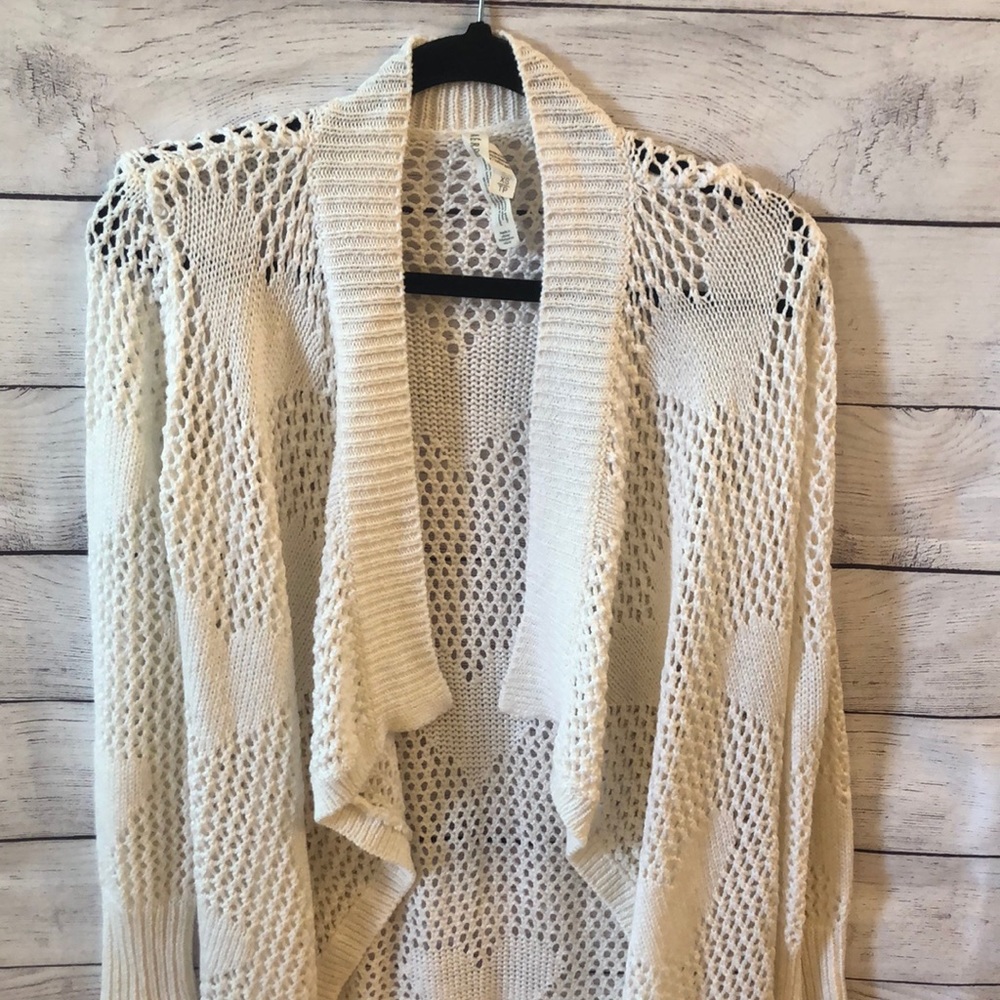 Aeropostale Crocheted Sweater
